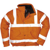 Portwest RT32 High Visibility Bomber Jacket Orange