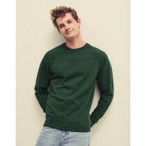 Fruit Of The Loom 62138 Men's Lightweight Raglan Sweatshirt