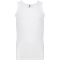 Fruit Of The Loom 61098 Mens Valueweight Athletic Vest - EXTRALARGE - WHITE - Clearance item!