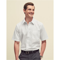 Fruit Of The Loom 65116 Mens Short Sleeve Poplin Shirt