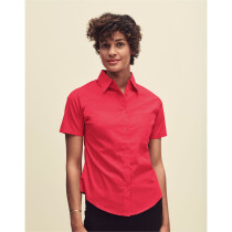 Fruit Of The Loom 65014 Ladies' Short Sleeve Poplin Shirt