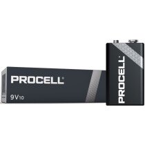 Duracell 1604 9V Alkaline 6LP3146 Procell Battery PP9 (Each)