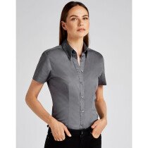 Kustom Kit KK701 Womens Tailored Fit Short Sleeve Premium Oxford Shirt