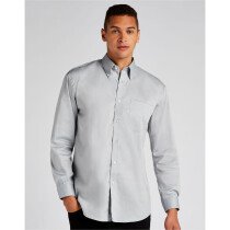 Kustom Kit KK105 Classic Fit Long Sleeve Premium Oxford Shirt - WHITE - 19" Collar - Clearance Item!