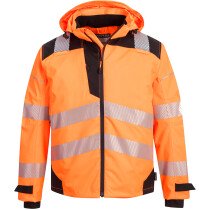 Portwest PW360 PW3 Hi-Vis Extreme Breathable Rain Jacket High Visibility 