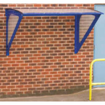 QMP SS102011WM2 (Previously SS102015WM2) Small Wall Mounted Smoking Shelter