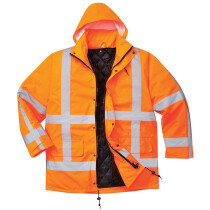 Portwest R460 High Vis RWS Traffic Jacket High Visibility - Orange