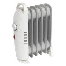 Sealey RD800 Oil-Filled Radiator Mini 800W/230V 6 Element