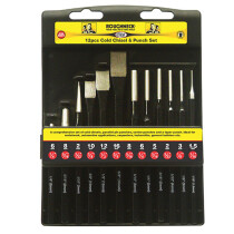 Roughneck 31-180 Punch and Chisel Set of 12 ROU31180