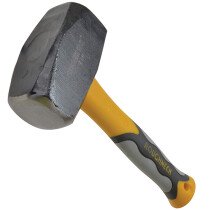 Roughneck 61-504 Club Hammer 1.81kg (4lb) Fibreglass Handle ROU61504