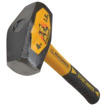 Roughneck 65-610 Club Hammer 1.8kg (4lb) Fibreglass Handle ROU65610