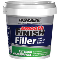 Ronseal 36562 Smooth Finish Exterior Multi Purpose Ready Mix Filler Tub 1.2kg RSLERMF12KG