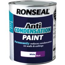 Ronseal 37475 Anti Condensation Paint White Matt 2.5 Litre RSLACPWM25L