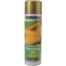Ronseal 35823 Hardwood Furniture Oil Natural Clear Aero 500ml RSLHFONCAE