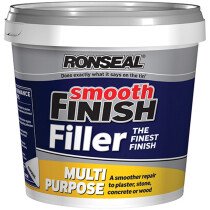 Ronseal 36547 Smooth Finish Multi Purpose Interior Wall Filler Ready Mixed 2.2kg RSLMPRMF22KG