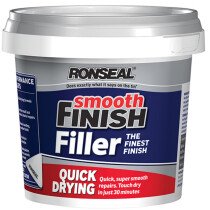 Ronseal 36553 Smooth Finish Quick Drying Multi Purpose Filler 600g RSLQDF600G