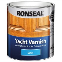 Ronseal RSLYV1L Exterior Yacht Varnish Satin 1 Litre