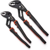 Crescent CRE-RT400SGSET2 2 Piece 10" and 12" Grip Zone Tongue and Groove Plier Set