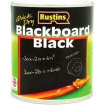 Rustins BLAB100 Quick Dry Blackboard Black 100ml RUSQDBB100