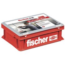 Fischer 91524 Craftsman Small Heavy Duty Plastic Storage Box with Lid