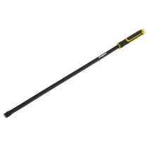 Sealey S01191 Pry Bar 900mm Straight Heavy-Duty with Hammer Cap