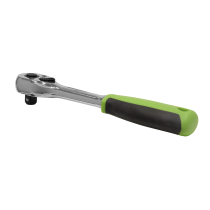 Sealey S01201 Ratchet Wrench 3/8"Sq Drive Pear-Head Flip Reverse