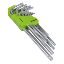 Sealey S01262 Key Set TRX-Star* Long 9pc