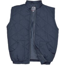 Portwest S412 Glasgow Workwear Bodywarmer Navy Blue - Chest XL (46"-48")