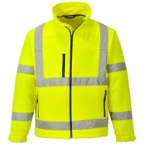 Portwest S424 Hi-Vis Classic Softshell Jacket (3 Layer) 