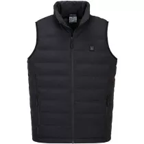 Portwest S549 Ultrasonic Heated Tunnel Gilet - Black