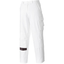 Portwest S817 Painters Trousers - White