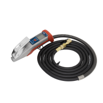 Sealey SA375 Digital Tyre Inflator 2.7m Hose with Clip-On Connector