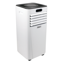 Sealey SAC7000 Portable Air Conditioner/Dehumidifier/Air Cooler with Window Sealing Kit 7,000Btu/hr