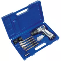 Sealey SA12/S Air Hammer with Chisels Medium Stroke