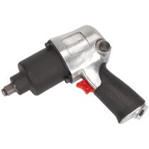 Sealey SA602 Air Impact Wrench 1/2"Sq Drive Twin Hammer