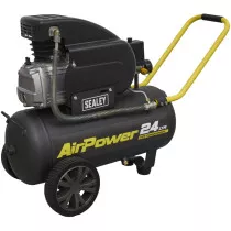 Sealey SAC2420E110V Compressor 24ltr Direct Drive 2hp 110V