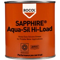 Rocol 12263 Sapphire Aqua-Sil Hi-Load Silicone Grease 500g (Carton of 6)