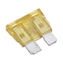 Sealey SBF2050 Automotive Standard Blade Fuse 20A Pack of 50