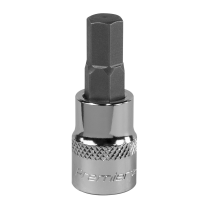 Sealey SBH012 Hex Socket Bit 9mm 3/8"Sq Drive