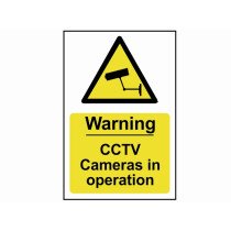 Scan 1311 Warning Sign CCTV Cameras In Operation - PVC 200 x 300mm