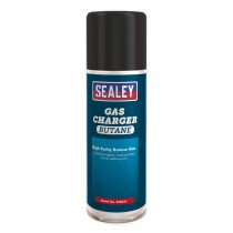 Sealey SCS035 Butane Gas Charger 200ml Pack of 6