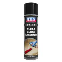 Sealey SCS065S Gloss Lacquer 500ml - Clear