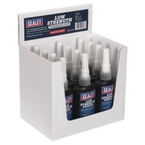 Sealey SCS222 Thread Lock Low Strength 50ml Pack of 12