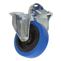 Sealey SCW3100FP Castor Wheel Fixed Plate ø100mm