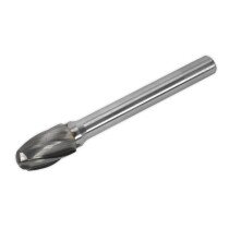 Sealey SDBC4 Tungsten Carbide Rotary Burr Arc Round Nose Ripper/Coarse