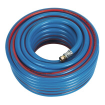 Sealey AH20R/38 Air Hose 20mtr x ø10mm with 1/4"BSP Unions Extra Heavy-Duty
