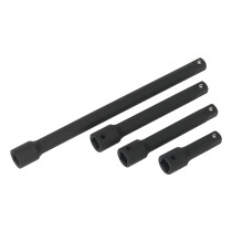 Sealey AK5513 Extension Bar Set Impact 4 Piece 1/2" Drive