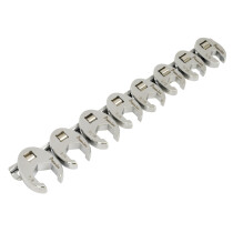 Sealey AK599 Crow's Foot Wrench Set 8pc Imperial