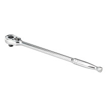 Sealey AK661L Ratchet Wrench Long Pattern 300mm 3/8"Sq Drive Pear Head Flip Reverse