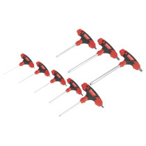 Sealey AK7144 Ball-End Hex Key Set 8pc T-Handle Metric